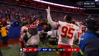 Mitch Holthus calls the end of the Chiefs Divisional Playoff game in Buffalo [upl. by Aholla]