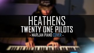 Twenty One Pilots  Heathens  Piano Cover  Sheet Music [upl. by Lev]