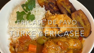 Cuban Turkey Fricasé  Fricasé de Pavo [upl. by Zanas]