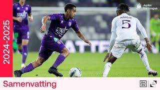 Samenvatting K Beerschot VA  RSC Anderlecht  20242025 [upl. by Charleen]