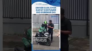 Cerita Driver Ojol Degdegan Boncengin Mantan Gubernur Jakarta Sutiyoso Viral Langsung Cium Tangan [upl. by Akoyn]