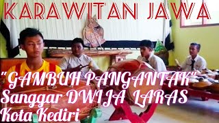 GAMBUH PANGANTAK kendang by Galang Sanggar Dwija Laras SMPN 6 Kediri [upl. by Avram]