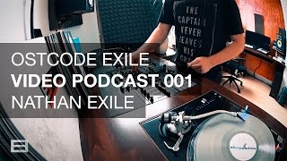 Techno Vinyl Set  Ostcode Exile Video Podcast 001  Nathan Exile [upl. by Uriel201]