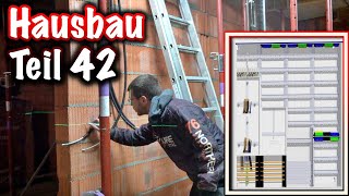 Hausbau Teil 42 Meterriss Schalterhöhe Zähleranlage [upl. by Duster967]