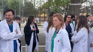 FOGGIA I MEDICI DICONO BASTA AGGRESSIONI [upl. by Aisiat919]