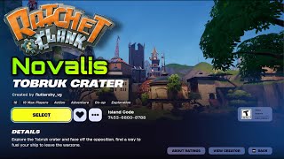 Ratchet and Clank Novalis in Fortnite Full Playtrough ver 1 [upl. by Nnalyrehs787]