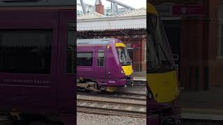 170424 departing Nottingham with an EMR service to Mansfield Woodhouse train eastmidlandsrailway [upl. by Theone]