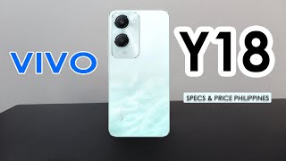 Vivo Y18 Specs and Price in Philippines  Premium yung design [upl. by Neumeyer]