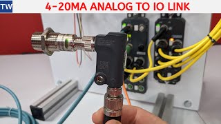 Connecting a 420mA Analog Sensor to a Discrete IO Link Sensor Block [upl. by Yrred]