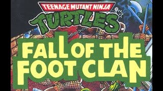 Retro Découverte Tortue Ninja Fall of foot Clan [upl. by Franchot957]