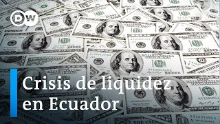 Ecuador afronta riesgo de impago de salarios por escasez de fondos públicos [upl. by Ihcekn427]