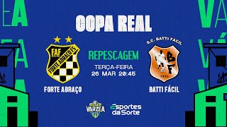 Forte Abraço FS x SC Batti Fácil • Repescagem • Copa Real 2024 [upl. by Anai278]