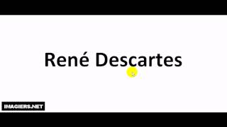 Como pronunciar René Descartes [upl. by Doria574]