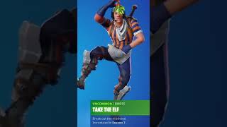 Take The Elf Fortnite Emotes shorts [upl. by Trici]