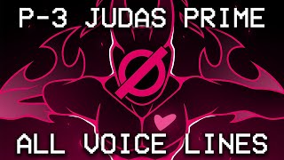 All Judas Prime Voice Lines  Ultrakill P3 Fandub [upl. by Irrok77]