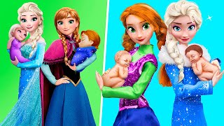 Elsa and Annas Wonderland  30 Frozen DIYs [upl. by Epotimet]