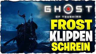 Ghost of Tsushima FrostklippenSchrein Guide  Frost Cliff Shrine Guide German [upl. by Shalne]