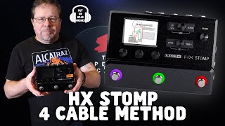 HX STOMP 4 CABLE METHOD [upl. by Pandich]