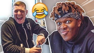 TIK TOK TRY NOT TO LAUGH CHALLENGE vs KSI [upl. by Isobel]