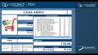 Sistema para supermercado  Venda PDV  Software Yzidro ERP [upl. by Asiul989]