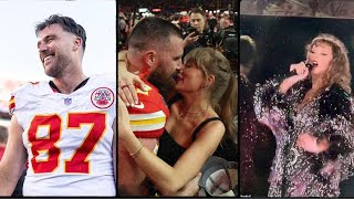 Taylor Swift Changes Song Lyrics to Celebrate Travis Kelces Latest NFL Win [upl. by Carrelli]