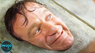 Top 10 Times Robin Williams BROKE the Rest of the Cast [upl. by Atiuqehc]