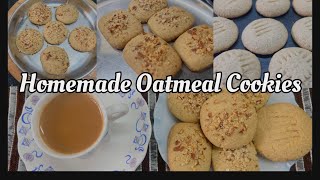 Homemade Oatmeal Cookies 🍪  No Maida No Eggs Cookies Recipe  Super Delicious Recipe [upl. by Ranice129]