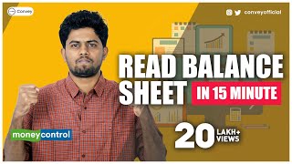 How to Read Balance Sheet on Moneycontrol Hindi Part 1 [upl. by Anna-Maria]