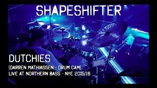 SHAPESHIFTER NZ  Dutchies Darren Mathiassen  drum cam [upl. by Patt]