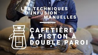 La cafetière à piston double paroi comment faire [upl. by Nylhsa]