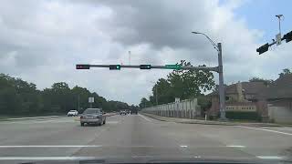 Driving in Friendswood TX USA Near Houston TX [upl. by Annagroeg435]