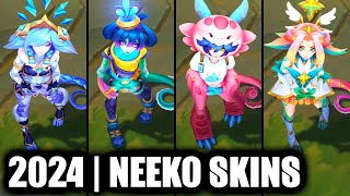 ALL NEEKO SKINS SPOTLIGHT 2024  League of Legends [upl. by Missi]