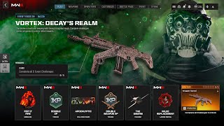 Unlock Animated “WRIGGLER” Camo FASTEASY… Vortex Decays Realm Event  Modern Warfare 3 [upl. by Harts]