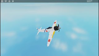 Mitsubishi A6M Zero  Roblox Plane Crazy [upl. by Jovita245]