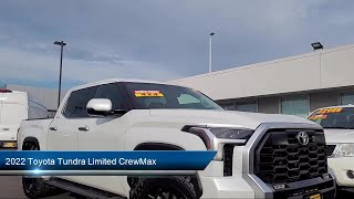 2022 Toyota Tundra Limited CrewMax Sacramento Roseville Elk Grove Folsom Stockton [upl. by Gomar]