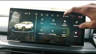 NEW SAFARI amp HARRIER INFOTAINMENT SYSTEM DETAILS TATA SAFARI NEW INFOTAINMENT SYSTEM EXPLANATION [upl. by Nwahsid950]