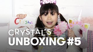 Crystals Unboxing 5  Unboxing  HiHo Kids [upl. by Hansiain]