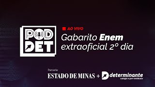 PodDet  Enem 2º dia Gabarito extraoficial [upl. by Kaleb435]