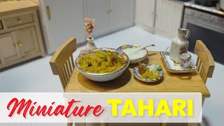 Miniature Traditional Tahari 😋  Weensy Nosh tahari weensynosh [upl. by Jeannine]