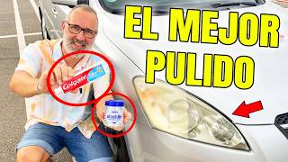 Cómo Pulir Faros del Coche con Pasta de Dientes vs Algodón Mágico ¡Descubre el Mejor Método [upl. by Jeffery129]