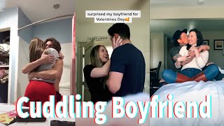 Cuddling Boyfriend TikTok Compilation August 2020 [upl. by Sashenka982]