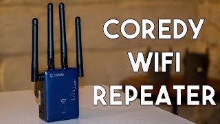 Coredy WiFi Repeater Unboxing Review and Setup [upl. by Celestine]