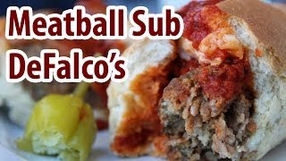 Meatball Sub at DeFalcos Italian Deli Scottsdale Arizona [upl. by Flanders]