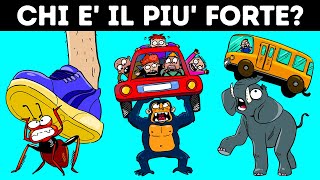 Quali Animali Sono I Migliori Nel Sollevamento Pesi [upl. by Pelag518]