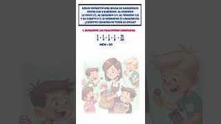 Cómo resolver problemas de fracciones muy fácil y sin complicaciones fracciones [upl. by Roht907]