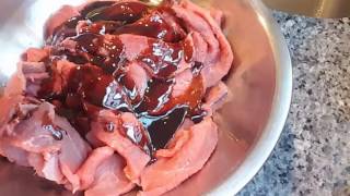 Marinade Sauce for Beef Jerky [upl. by Ailedamla]