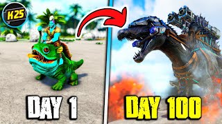 I Survived 100 Days in Ark Pugnacia Heres what Happened 😬 [upl. by Malka106]