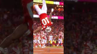 Tyreek Hill INSANE BACKFLIP🤯 Shorts [upl. by Paul]