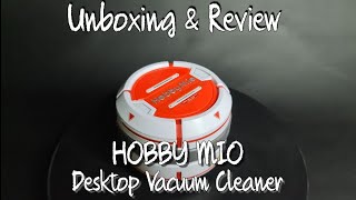 Unboxing amp Review Hobby MIO Desktop Cleaner v2 New Version [upl. by Melvina]