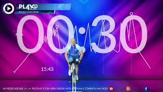 INDOOR CYCLING VIRTUAL RIDE em Português Treino Intervalado 6592 FcMáx [upl. by Ardnuek856]